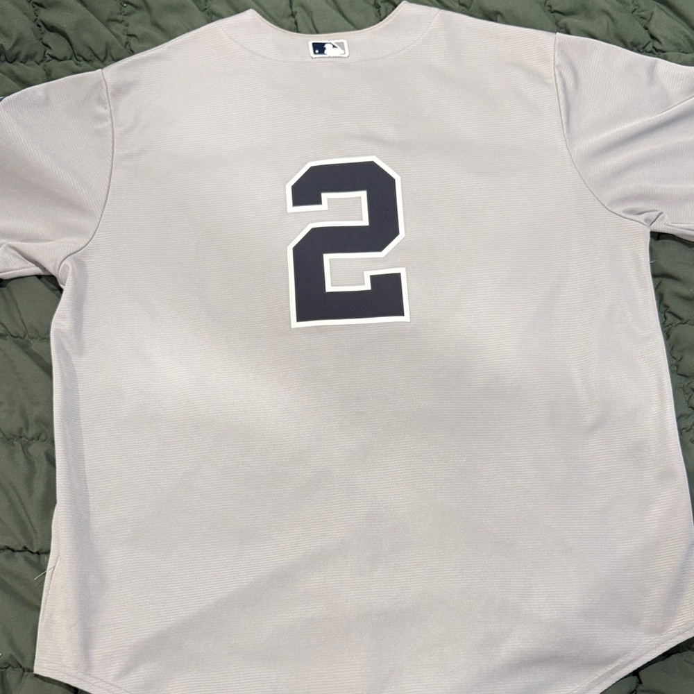 Nike MLB 2020 hall of fame Derek Jeter Yankees jersey.